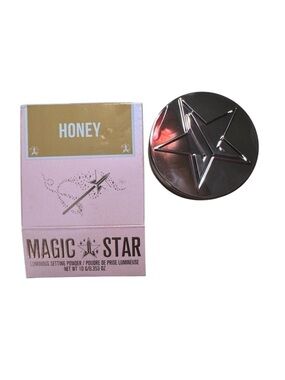 Jeffree Star Honey Luminous Setting Powder — Gold and Brown Compact